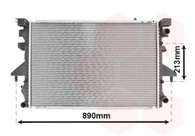 VAN WEZEL Radiators, Motora dzesēšanas sistēma 58002232